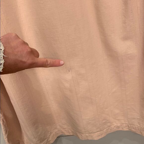 Caribbean silk blend Casual Button Down Shirt tropical Hawaiian vacation large - Picture 8 of 9